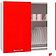 Шкаф навесной Кортекс-мебель Корнелия Мара ВШ80с (красный)