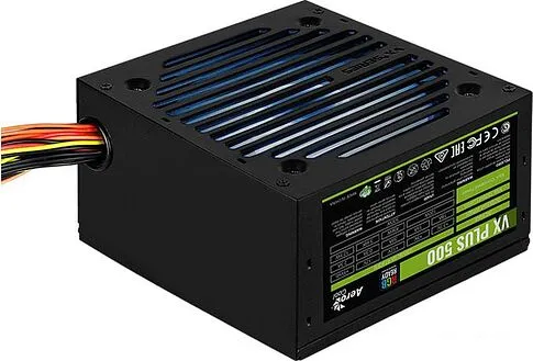 Блок питания AeroCool VX-500 Plus RGB