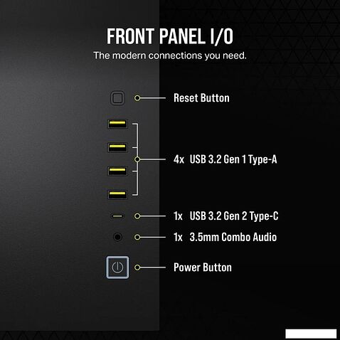 Корпус Corsair 6500D Airflow Dual Chamber CC-9011259-WW