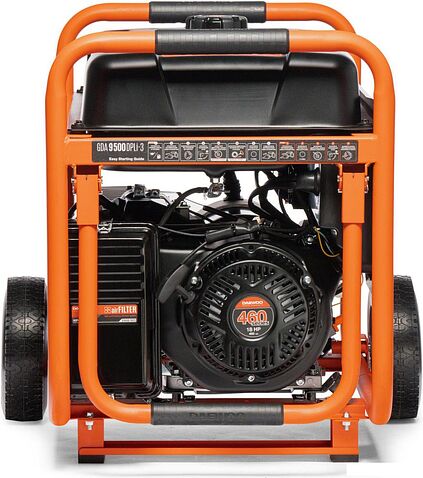Бензиновый генератор Daewoo Power GDA 9500DPLi-3