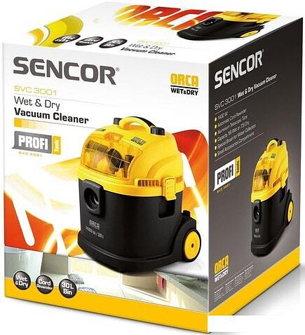 Пылесос Sencor SVC 3001 ORCA
