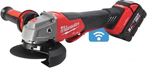 Угловая шлифмашина Milwaukee M18 ONEFSAG 125XPDB-502X Fuel 4933478435 (с 2-мя АКБ)