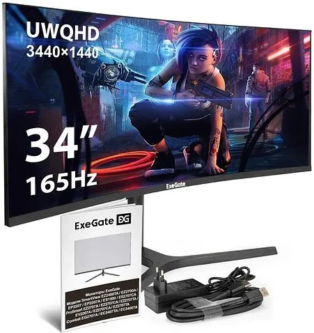 Игровой монитор ExeGate Combat EC3400TA EX297580RUS
