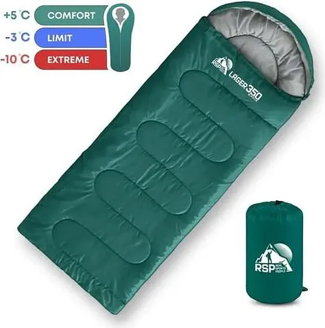 Спальный мешок RSP Outdoor Lager 350 R (220x75см, молния справа)