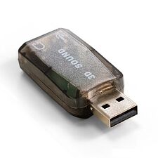 USB аудиоадаптер ExeGate EX-AU-01N EX294787RUS USB аудиоадаптер ExeGate EX-AU-01N EX294787RUS