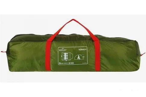 Треккинговая палатка Maclay Verag 4 (хаки)