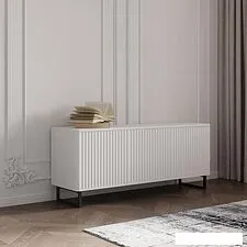 Тумба Shtabe Royal 5041 эко (белый/белый/черный)