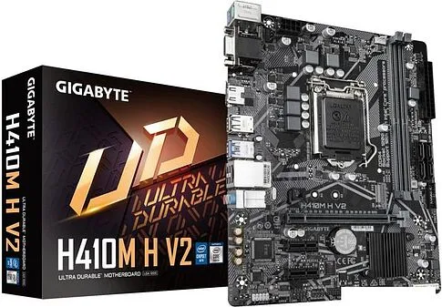 Материнская плата Gigabyte H410M H V2 (rev. 2.0)