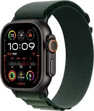 Умные часы Apple Watch Ultra 2 LTE 49 мм (титановый корпус, черный/темно-зеленый, ремешок из полиэстера L) Умные часы Apple Watch Ultra 2 LTE 49 мм (титановый корпус, черный/темно-зеленый, ремешок из полиэстера L)