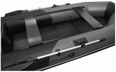 Моторно-гребная лодка Муссон 3000 С (серый/черный)