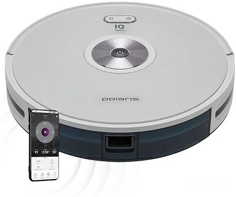 Робот-пылесос Polaris PVCR 3200 IQ Home Aqua (белый)
