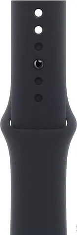 Умные часы Apple Watch Series 9 41 мм (алюминиевый корпус, полуночный/полуночный, спортивный силиконовый ремешок, размер 7)