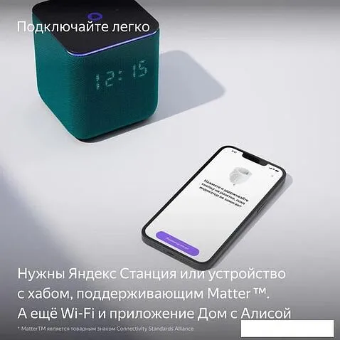 Умная розетка Яндекс YNDX-00540BLK (черный)