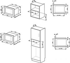 Микроволновая печь Smeg FMI020X