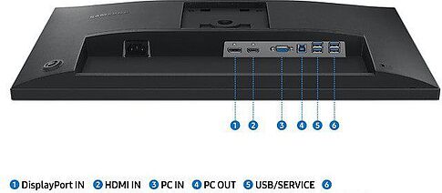 Монитор Samsung Essential S4 LS24C430GAIXCI