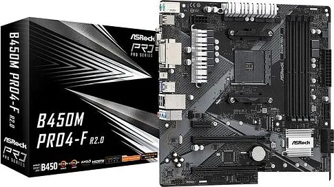 Материнская плата ASRock B450M Pro4-F R2.0