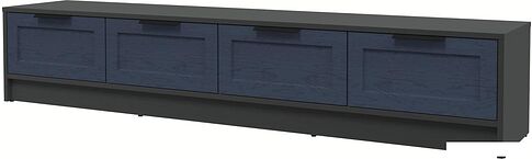 Тумба Интерлиния ТВ Концепт Тренд КТ-ТВ4-35 (антрацит/дуб королевский)