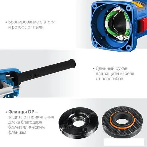 Угловая шлифмашина Зубр Профессионал УШМ-П125-1100