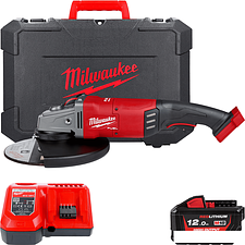 Угловая шлифмашина Milwaukee M18 Fuel M18FLAG230XPDB-121C 4933464115 (с 1-им АКБ, кейс) Угловая шлифмашина Milwaukee M18 Fuel M18FLAG230XPDB-121C 4933464115 (с 1-им АКБ, кейс)