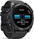 Умные часы Garmin Fenix 8 51мм (серый, черный силиконовый ремешок)