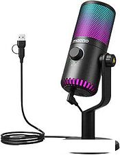 Проводной микрофон Maono DM30 RGB (черный)