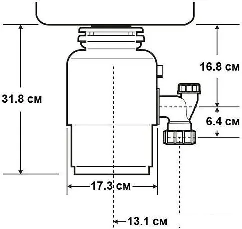 Измельчитель пищевых отходов InSinkErator S60