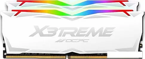 Оперативная память OCPC X3 RGB White 2x8ГБ DDR4 3600 МГц MMX3A2K16GD436C18W