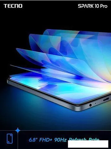 Смартфон Tecno Spark 10 Pro 8GB/256GB (жемчужный белый)