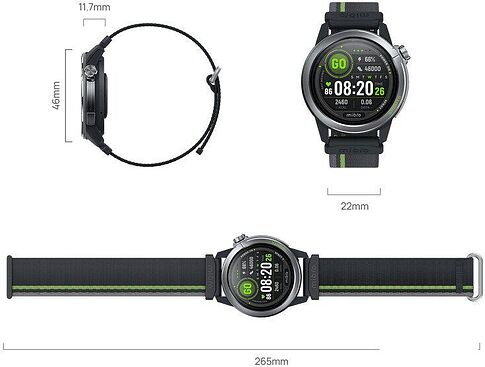 Умные часы Mibro GS Active 2 (темно-серый)