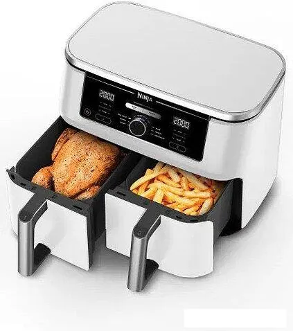 Аэрофритюрница Ninja Air Fryer Dual zone AF400EUWH