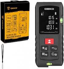 Лазерный дальномер Deko R-LRE110-70m