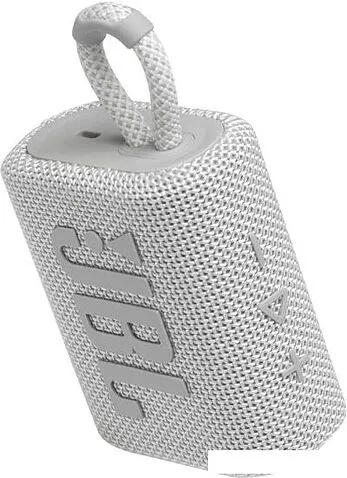Беспроводная колонка JBL Go 3 (белый)