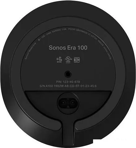 Беспроводная аудиосистема Sonos Era 100 (черный)
