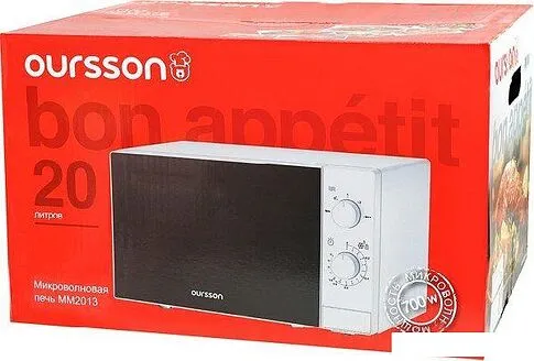 Микроволновая печь Oursson MM2013/WH
