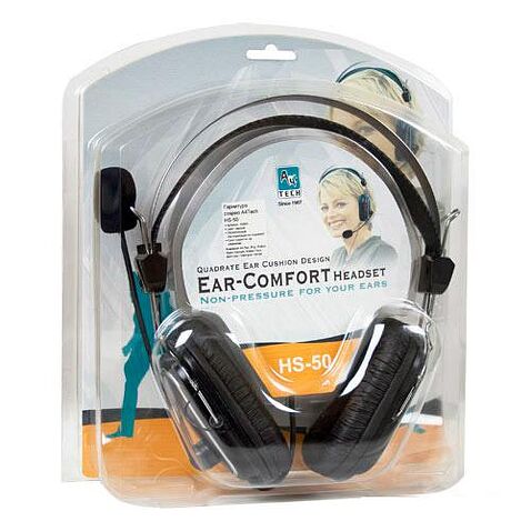 Наушники с микрофоном A4Tech HS-50