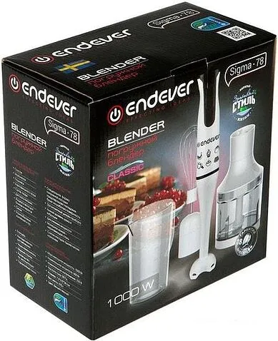 Погружной блендер Endever Sigma-78