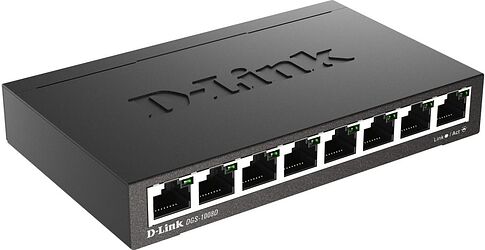 Неуправляемый коммутатор D-Link DGS-1008D/R1A