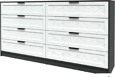 Комод Интерлиния Концепт Тренд КТ-К197 (антрацит/дуб полярный)