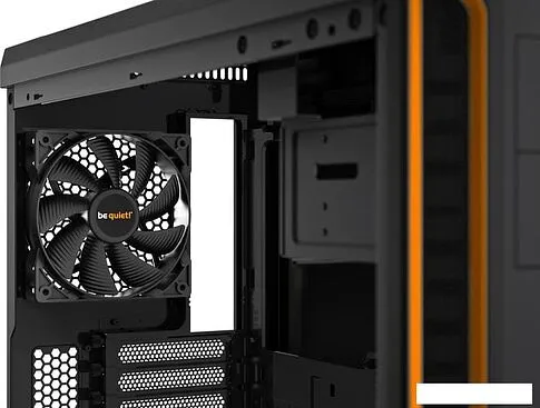 Корпус be quiet! Pure Base 600 с окном (черный/оранжевый)