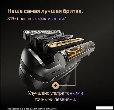 Электробритва Braun Series 9 9615s (серый)