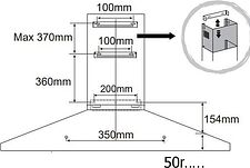 Кухонная вытяжка Evelux Favorite 60 W