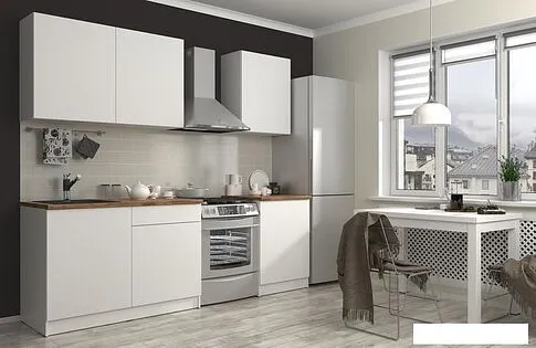 Шкаф навесной ЭлиГард Urban ШНС2 120/73 (белый)