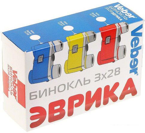 Бинокль Veber Эврика 3х28R