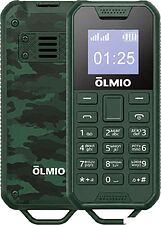 Кнопочный телефон Olmio A04 (зеленый)