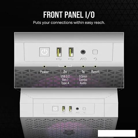 Корпус Corsair 3000D RGB Airflow CC-9011256-WW