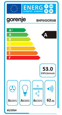 Кухонная вытяжка Gorenje BHP643ORAB