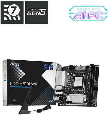 Материнская плата MSI PRO H810I WiFi