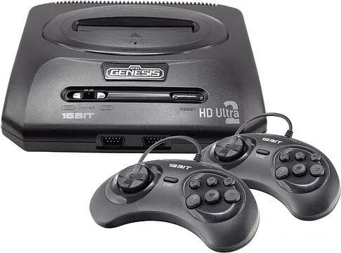 Игровая приставка Retro Genesis HD Ultra 2 (2 проводных геймпада, 150 игр)