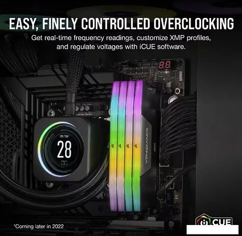 Оперативная память Corsair Vengeance RGB 2x32ГБ DDR5 6000 МГц CMH64GX5M2B6000C38