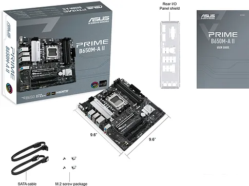 Материнская плата ASUS Prime B650M-A II